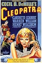 Claudette Colbert, Henry Wilcoxon, and Warren William in Cleopatra (1934)