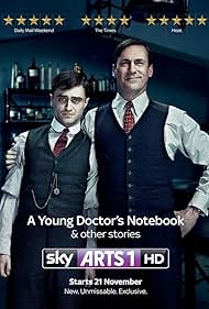 Jon Hamm and Daniel Radcliffe in A Young Doctor's Notebook & Other Stories (2012)