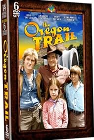 Rod Taylor, Andrew Stevens, Tony Becker, and Gina Smika Hunter in The Oregon Trail (1976)