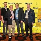 Editor Oliver Thompson, producer Bay Dariz, Dick Cavett, filmmaker Robert S. Bader, and film critic Leonard Maltin attend the world premiere of 'Ali & Cavett: The Tale of the Tapes' during the 2018 SXSW Film Festival at Alamo Drafthouse on March 11, 2018 in Austin, Texas.