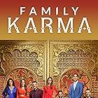 Shaan Patel, Bali Chainani, Anisha Ramakrishna, Monica Vaswani, Brian Benni, Vishal Parvani, and Amrit Kapai in Family Karma (2020)