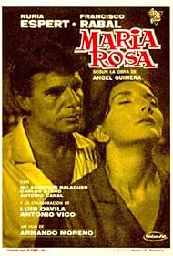 Núria Espert and Francisco Rabal in María Rosa (1965)