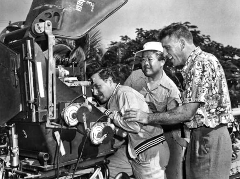 Burt Lancaster, James Wong Howe, and Tennessee Williams