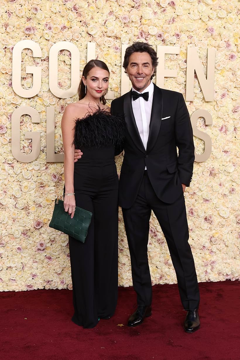 Shawn Levy and Sophie Levy at an event for 81st Golden Globe Awards (2024)