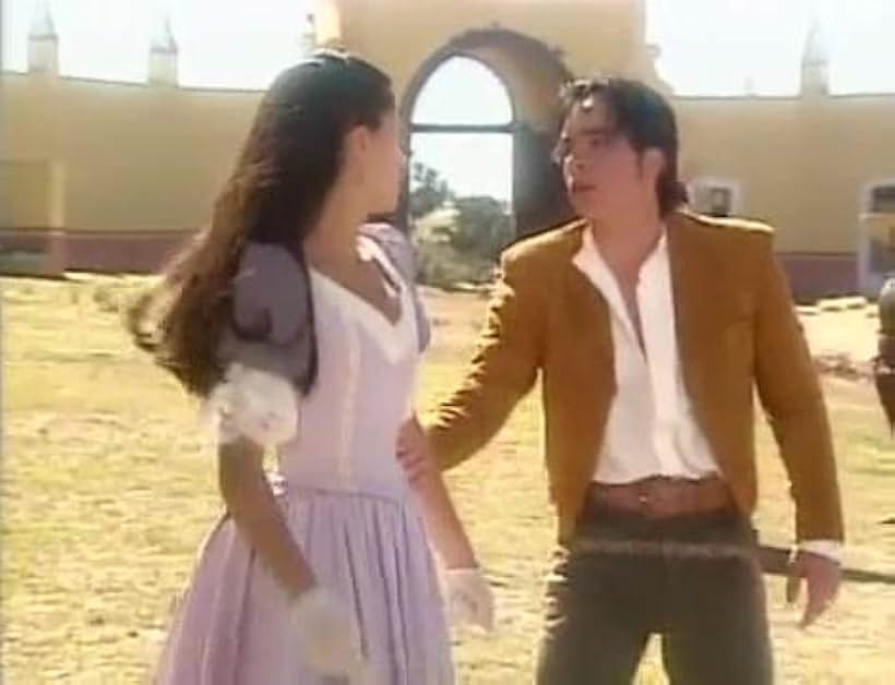 Bárbara Mori and Mauricio Ochmann in Azul tequila (1998)