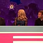 Dermot O'Leary, Louis Walsh, and Holly Willoughby in Celebrity Juice (2008)