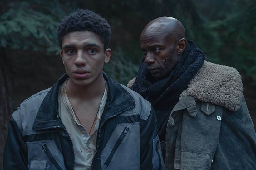 Jay Lycurgo and David Gyasi in The Bastard Son & The Devil Himself (2022)