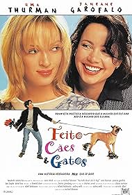 Uma Thurman, Janeane Garofalo, and Ben Chaplin in Feito Cães e Gatos (1996)