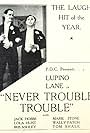 Lupino Lane in Never Trouble Trouble (1931)