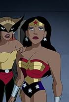 Maria Canals-Barrera and Susan Eisenberg in Justice League (2001)