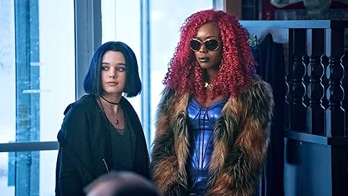 Anna Diop and Teagan Croft in Titans (2018)