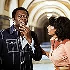 Pam Grier and Yaphet Kotto in Friday Foster (1975)