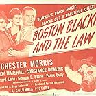 Constance Dowling, Trudy Marshall, and Chester Morris in Boston Blackie and the Law (1946)