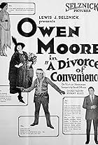 Owen Moore, Nita Naldi, and Katherine Perry in A Divorce of Convenience (1921)