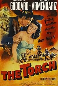 Pedro Armendáriz and Paulette Goddard in The Torch (1950)