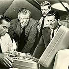 Kathleen Crowley, Ray Danton, Andrew Duggan, and Jack Kelly in FBI Code 98 (1963)