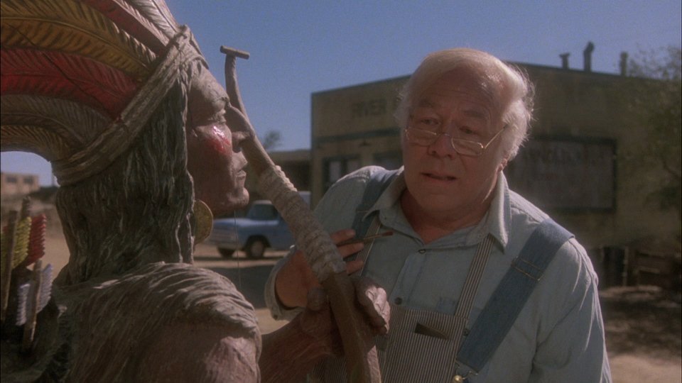 George Kennedy and Dan Kamin in Creepshow 2 (1987)