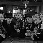 Mathilde Casadesus, Jacques Harden, Jacques Hilling, Jany Holt, Hubert de Lapparent, François Périer, and Maria Schell in Gervaise (1956)