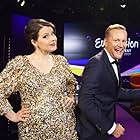 Mikko Silvennoinen and Eva Frantz in Viisukupla - Eurovisionsbubblan (2021)