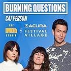 Nicholas Braun, Susanna Fogel, and Emilia Jones in Burning Questions (2021)