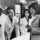 Matthew Modine, Christine Lahti, Daphne Zuniga, John Scott Clough, and Todd Field in Gross Anatomy (1989)