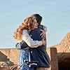 Rachelle Lefevre and Luke Macfarlane in Moriah's Lighthouse (2022)