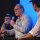 Michael Moore, Ozzie Zehner, and Jeff Gibbs at an event for Planet of the Humans (2019)