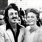 Paul McCartney and Linda McCartney at an event for The 46th Annual Academy Awards (1974)