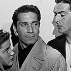Victor Mature, Richard Conte, and Debra Paget in Cry of the City (1948)