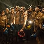 Antonio Banderas, Lou Diamond Phillips, Alejandro Goic, Marco Treviño, Jacob Vargas, Oscar Nuñez, Mario Casas, and Tenoch Huerta in The 33 (2015)