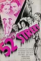 Leo Carrillo, Ian Hunter, Ella Logan, and Pat Paterson in 52nd Street (1937)