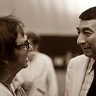 Howard Cosell, Bobby Riggs, and Billie Jean King at an event for ABC's Wide World of Sports (1961)