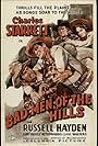 Dick Botiller, Russell Hayden, Charles Starrett, and Luana Walters in Bad Men of the Hills (1942)