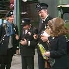 Stephen Lewis, Elyse Clare, Bob Grant, and Reg Varney in On the Buses (1969)
