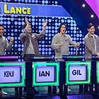 Ian Pangilinan, Kenji Exaltacion, Alden Richards, and Gil Cuerva in Family Feud Philippines (2022)