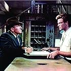 Spencer Tracy and John Ericson in Bad Day at Black Rock (1955)