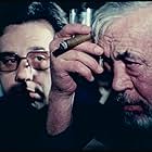 Peter Bogdanovich and John Huston in The Other Side of the Wind (2018)
