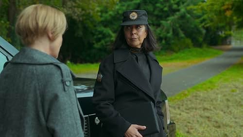 Miranda Richardson and Shameem Ahmad in An Hour Before the Devil Fell (2022)