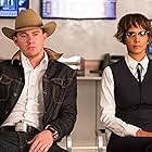 Halle Berry and Channing Tatum in Kingsman: The Golden Circle (2017)