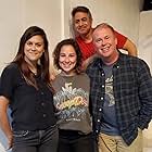 With Lindsey Shaw, Carrie Weisberg and John O'Brien at the 2019 Young Playwrights Festival.