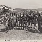 Walter Brennan, Joe Bordeaux, Eddy Chandler, Harold Goodwin, Ralph Graves, Jack Holt, George Irving, and Alan Roscoe in Flight (1929)