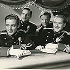 Hardie Albright, Phillips Holmes, Barry Norton, and Branch Stevens in Nana (1934)