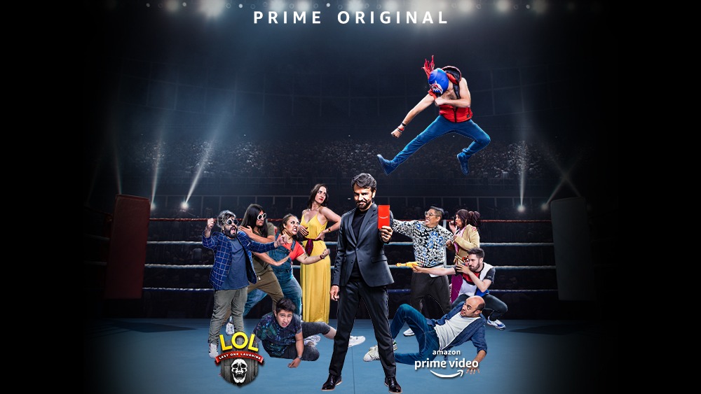 Liliana Arriaga, Eugenio Derbez, Alex Montiel, Mauricio Barrientos, Alfonso Borbolla, Alexis de Anda, Michelle Rodríguez, Manu Nna, Carlos Ballarta, Daniel Sosa, and Alex Fernández in LOL: Last One Laughing (2018)