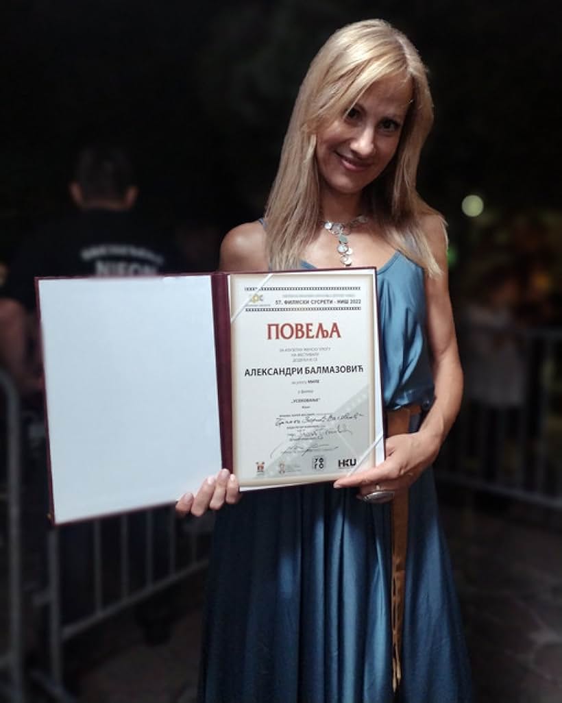 Award "Plaquette for Exceptional Female Role"