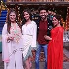 Archana Puran Singh, Kartik Aaryan, Bhumi Pednekar, and Ananya Panday in The Star-Cast of Pati Patni aur Woh (2019)