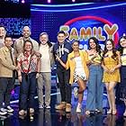 Dingdong Dantes, Hershey Neri, Lei Angela Ollet, Loujude Gonzalez, Jo Marie Ingaran, Benjie Paras, Mike 'Pekto' Nacua, Pokwang, and Johnny Revilla in Family Feud Philippines (2022)