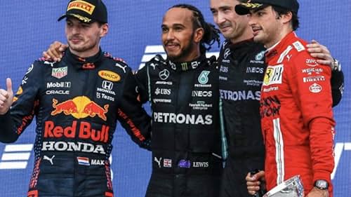 Lewis Hamilton, Carlos Sainz, and Max Verstappen in 2021 Russian Grand Prix (2021)