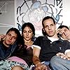 Ohad Knoller, Daniella Wircer, Alon Friedman, and Yousef 'Joe' Sweid in Ha-Buah (2006)