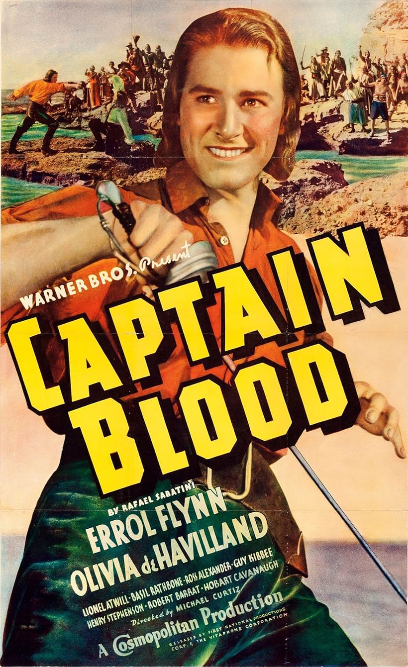 Errol Flynn in Captain Blood (1935)