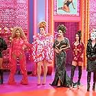 Gottmik, Duc Tran, Jorgeous, Angeria Paris VanMicheals, Nina West, Bryan Watkins, Michael Feliciano, and Jose Luis Cancel in RuPaul's Drag Race All Stars (2012)